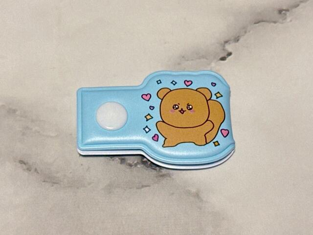 「愛してる（ブルー）」が来てくれました！クマのゴシムちゃんがキュート♪