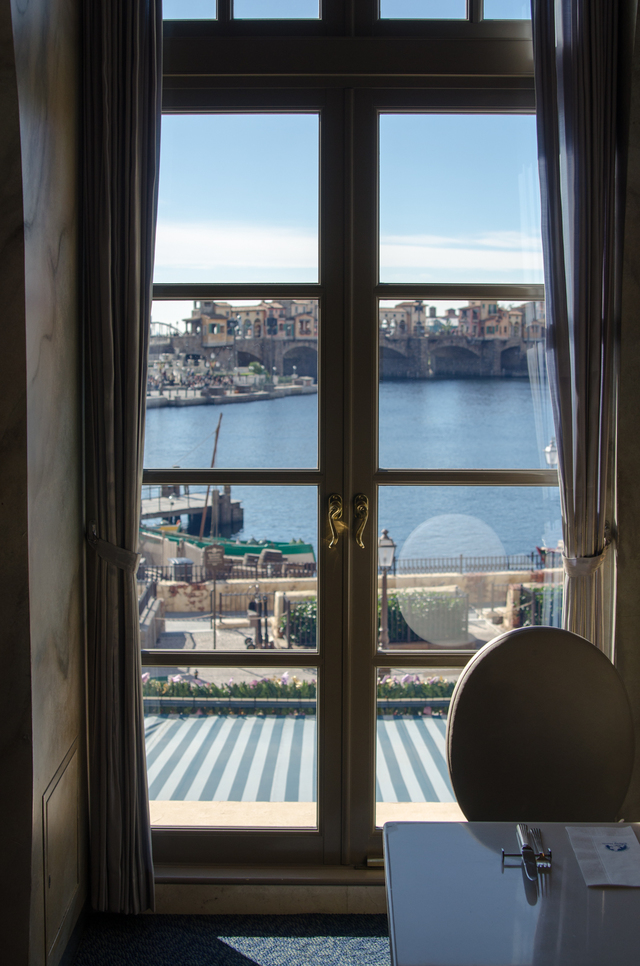 オチェーアノからディズニーシーの風景