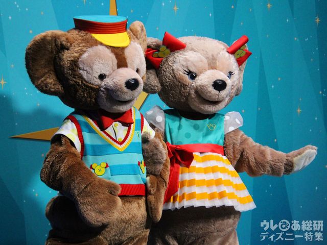 Disney FanDazeのダッフィー&シェリーメイのペアグリーティング