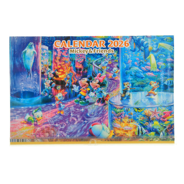 ミッキー&フレンズ 壁掛けカレンダー CALENDAR&ORGANIZER 2026 2,200円
