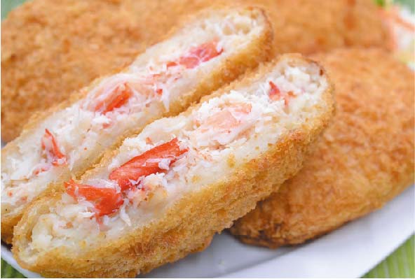 函館市【マルヒロ太田食品】ジャンボカニコロッケ