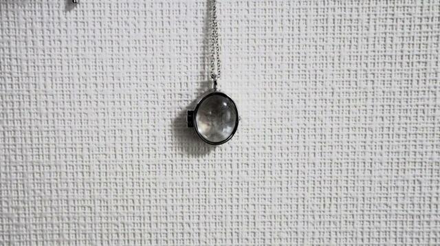 猫ちゃんの毛のペンダント完成！【フェリシモ 猫部  猫毛を入れられるロケットペンダント】