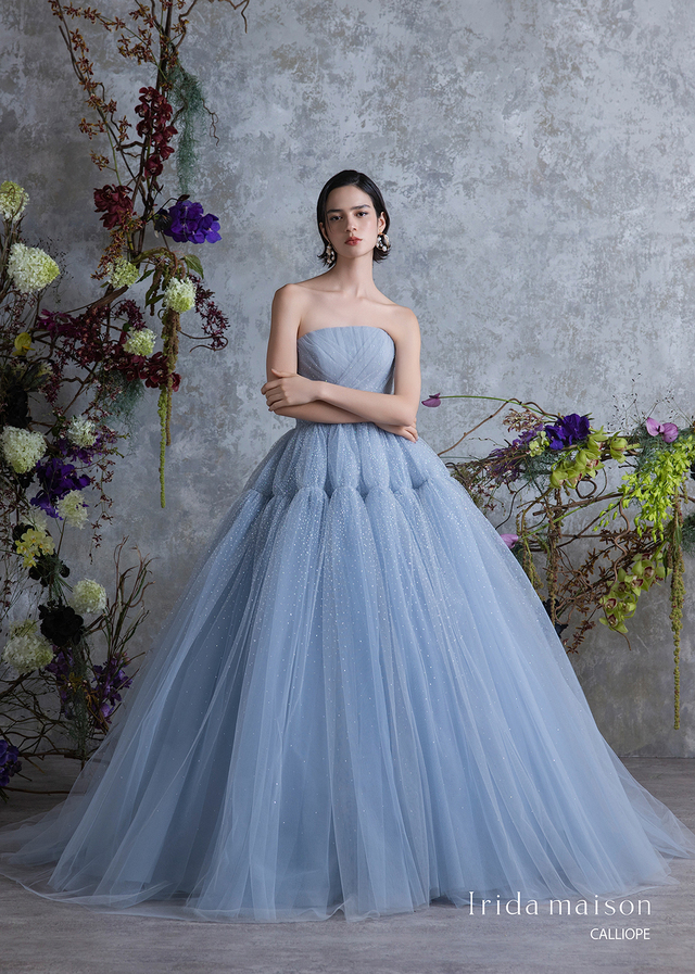 クラウディア|「Irida maison(イリーダメゾン)」新作ウェディングドレス|IM-0044_Blue
