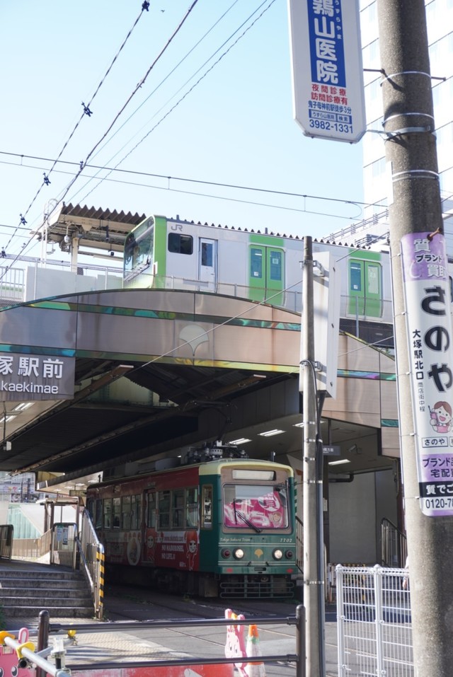 【OMO5東京大塚 by 星野リゾート】都電と山手線が交差するところ