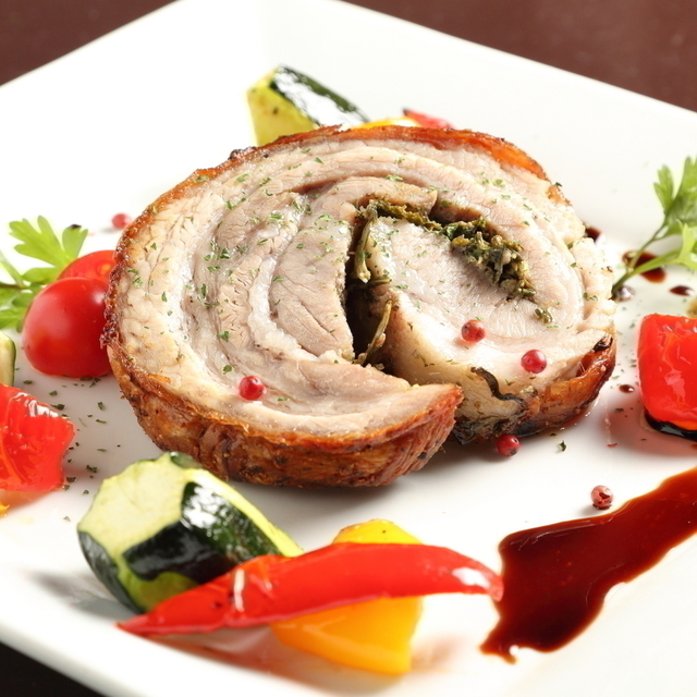 グリルポーク ポルケッタ S 900円 M 1,580円