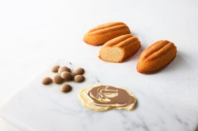 【ゴディバターズ】「ゴディバターズ フィナンシェ アンバー」432円、「ゴディバターズ フィナンシェ 3個入」1,404円、「ゴディバターズ フィナンシェ 6個入」2,700円