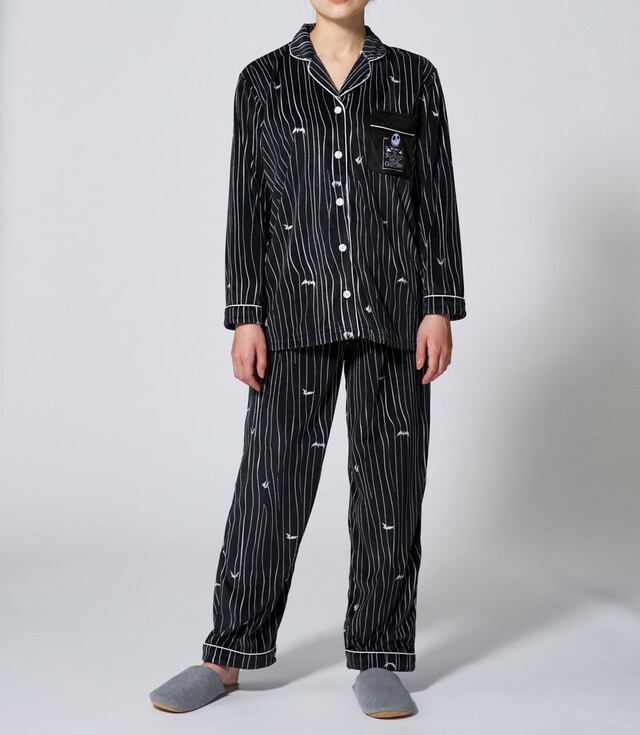 カットソー開襟パジャマ「ナイトメアー・ビフォア・クリスマス/ジャック」|¥5,990 (税込)