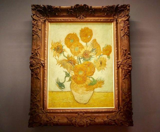 フィンセント・ヴァン・ゴッホ《ひまわり》1888年　SOMPO美術館