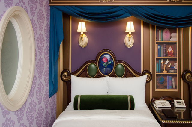東京ディズニーランドホテル「ディズニー美女と野獣ルーム」©Disney