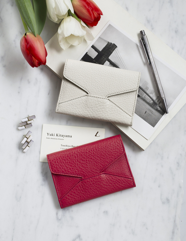 土屋鞄「clarteクラルテ」エンベロープカードケース