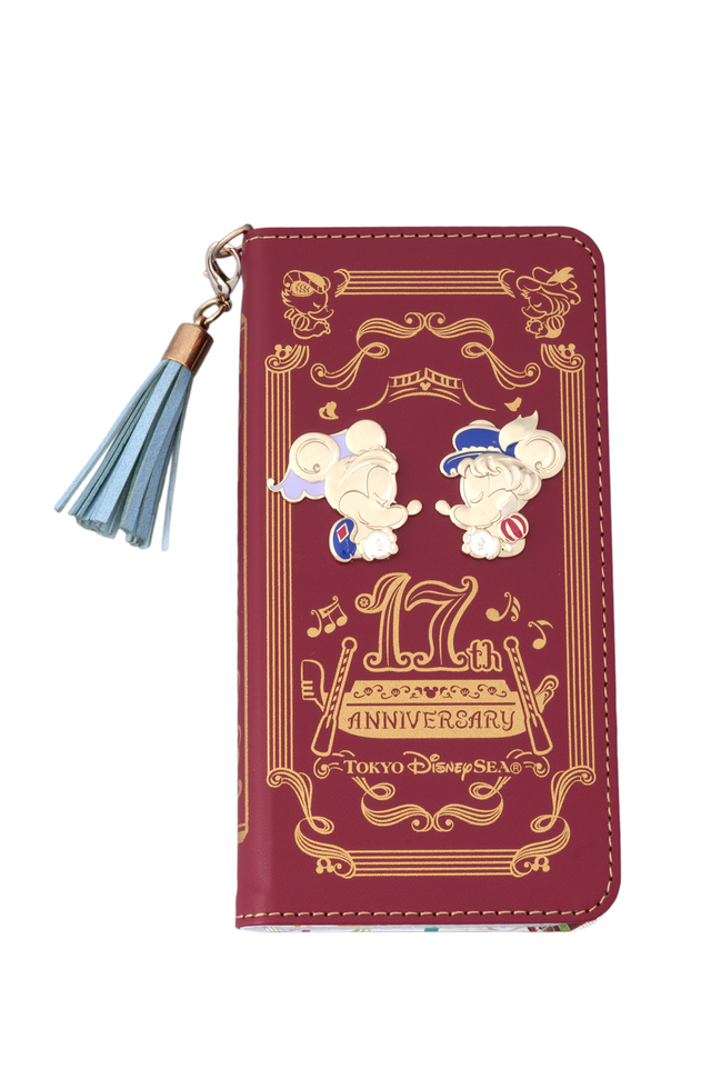 スマートフォンケース ¥3,400｜東京ディズニーシー「17thアニバーサリー」グッズ｜2018年9月3日（月）発売