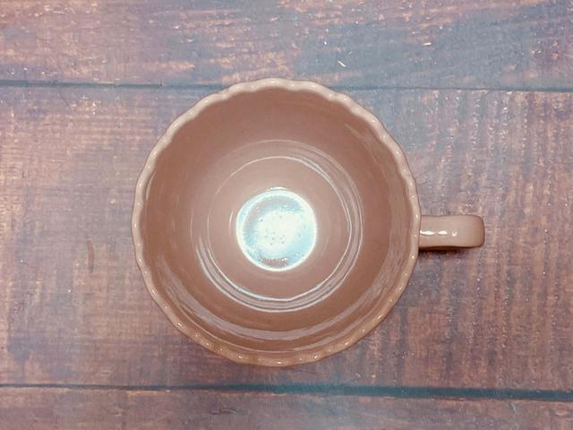 【Francfranc（フランフラン）】フリル　スープカップ　ピンク／税込800円