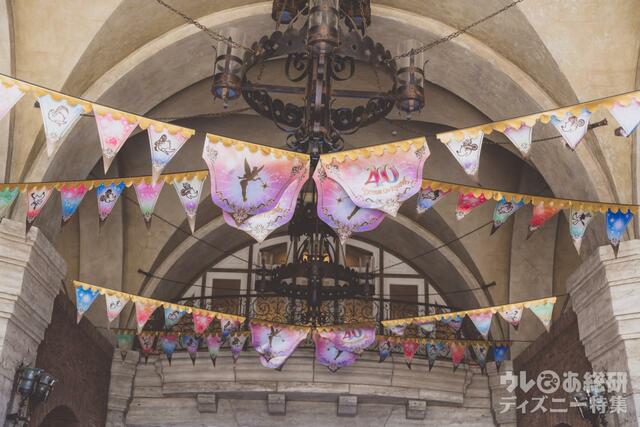 ドリームガーランドをモチーフとしたデコレーション｜東京ディズニーシー