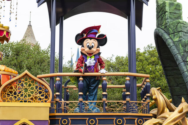 東京ディズニーランド「ザ・ヴィランズ・ハロウィーンInto the Frenzy”」プレスプレビューの様子