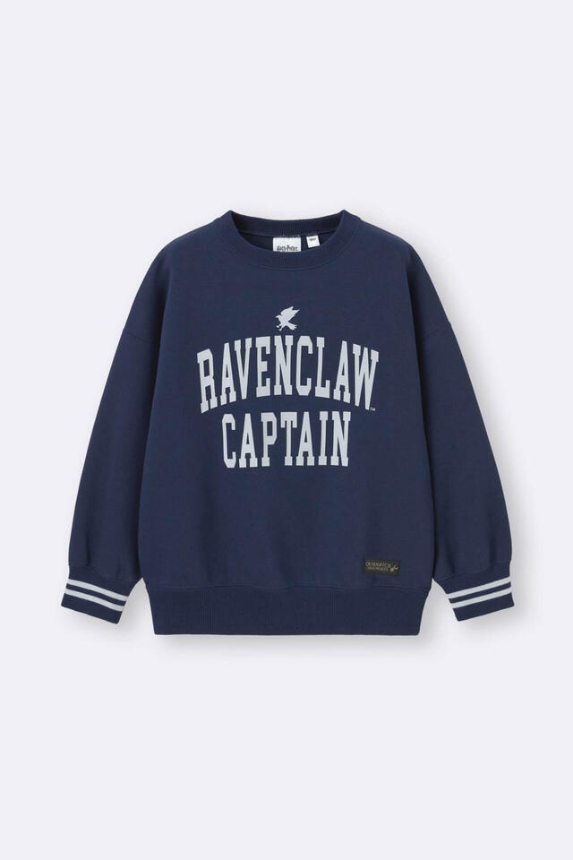 KIDS ヘビーウェイトスウェットプルオーバー ¥2,290｜GU「ハリー・ポッター」スペシャルコレクション