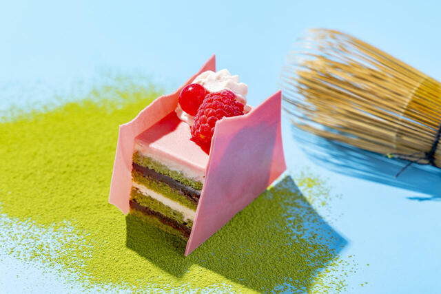 「わさび&グァバの抹茶オペラ​」【「キンプトン新宿東京」がサーティワンコラボとのアフタヌーンティー開催】