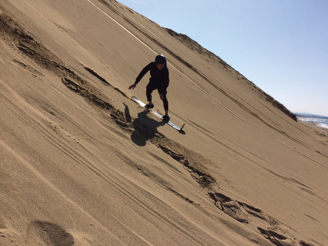 サンドボード【鳥取砂丘】