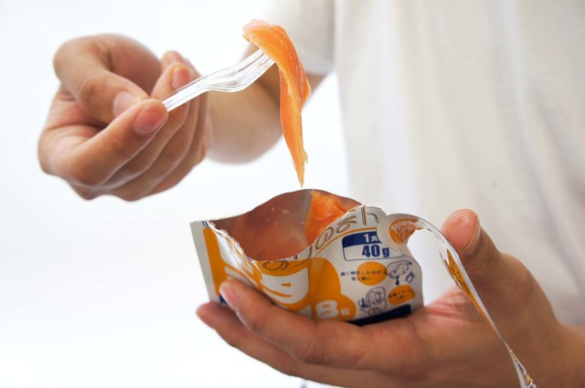 ワークアウト後の食事に。