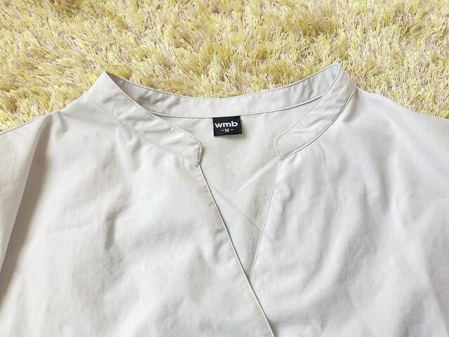 【ワークマン レディースシーンレスブラウス】サラサラの素材