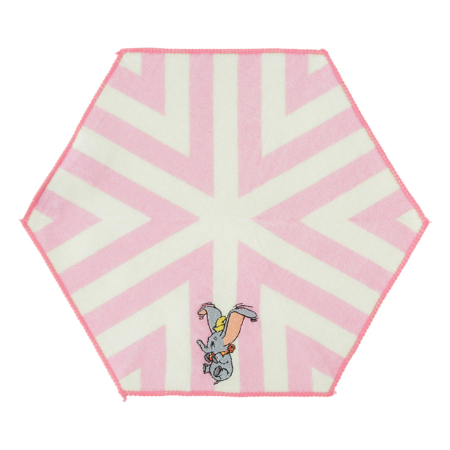 ディズニー ダンボ ハンカチタオル  ブルー／ピンク 1,000円｜Francfranc