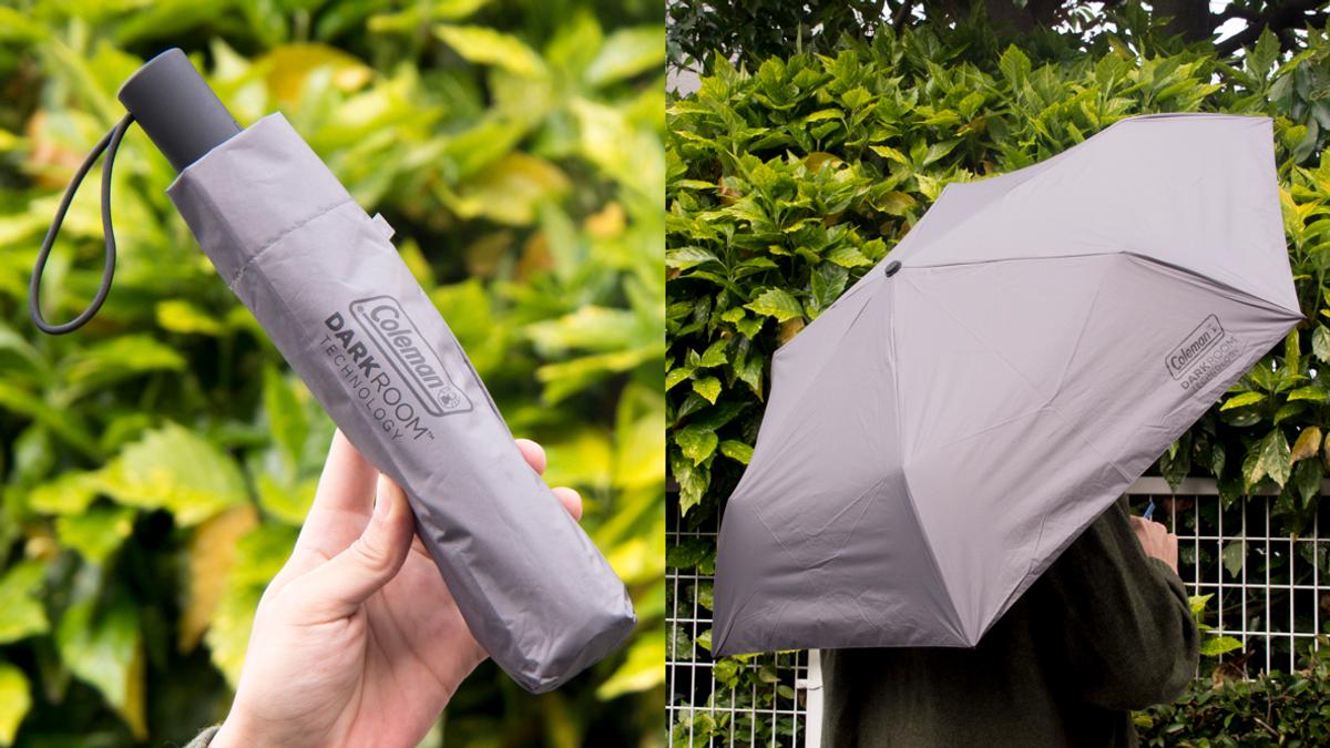 ローソン×コールマンの「晴雨兼用折りたたみ傘」を早速ゲット
