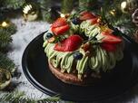 富士見店から贈るクリスマス～クリスマスリースパンケーキ