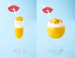 夏にぴったりな完熟マンゴーのひんやりドリンク
