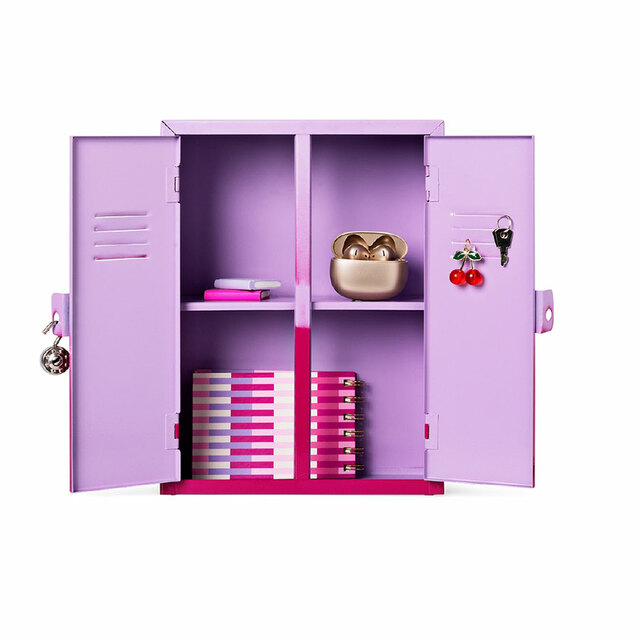 【フライング タイガー/2連ミニロッカー】鍵付きなので大切なアイテムの収納にもおすすめ