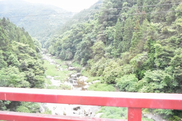 車窓から見える景色