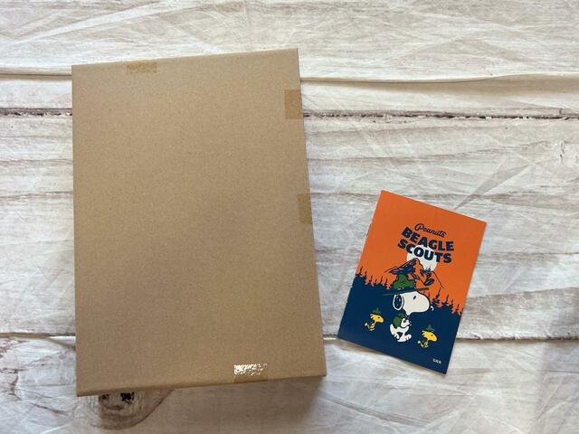 ボックスの中にはボール紙製の箱とブックが入っています