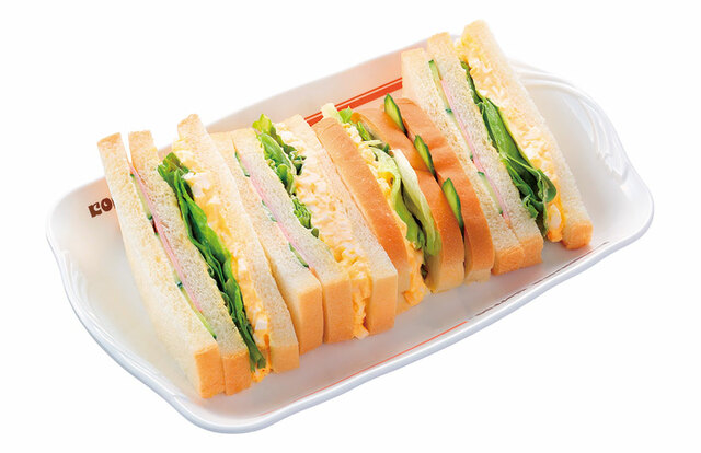 【コメダ珈琲店のメニュー売上ランキング 8位】「ミックスサンド」670～770円（税込）
