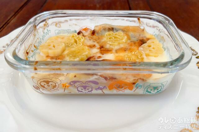 「ダッフィー＆フレンズのホワイト・ウィンタータイム・ワンダーズ」耐熱容器－使用例