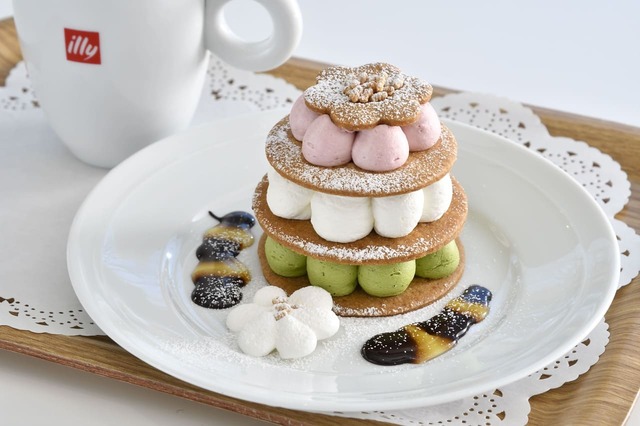 【箱根スイーツコレクション2025】彫刻の森美術館［カフェ］「森の抱愛」3,800円　illyコーヒーまたは日本の紅茶べにふうき＋入館券（1日限定20食）