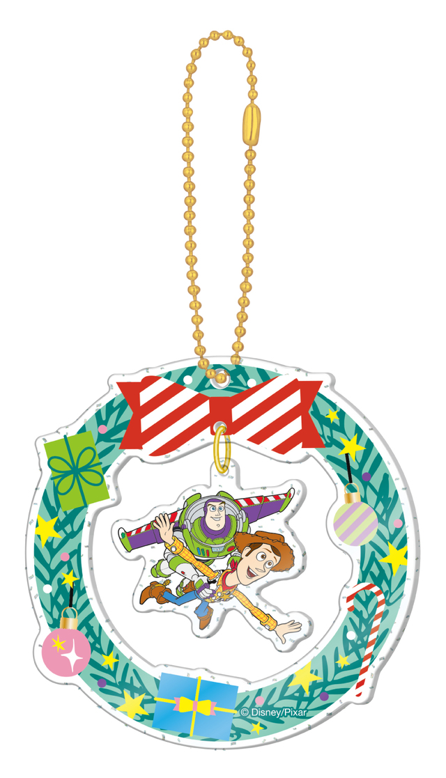 トイ・ストーリー｜アクリルオーナメント賞｜Happyくじ『DISNEY クリスマスオーナメントくじ2022』