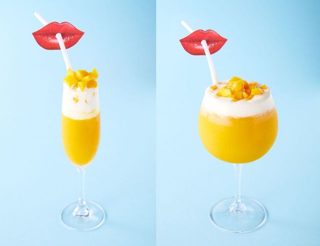 夏にぴったりな完熟マンゴーのひんやりドリンク