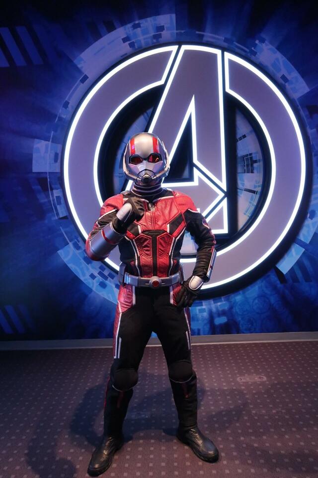 マーベル・ユニバースでのMCUキャラクターグリーティング(ランダム)画像はアントマン