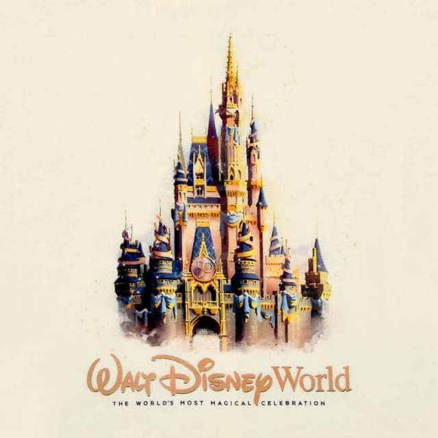 半袖Tシャツ 城 WALT DISNEY World 50TH 4,950円