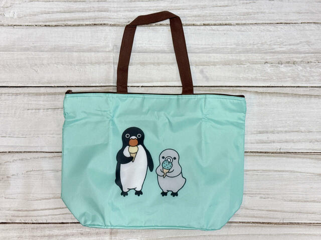 【SuicaのペンギンのBig保冷トートバッグ】セブン‐イレブン限定版は爽やかな「チョコミントカラー」