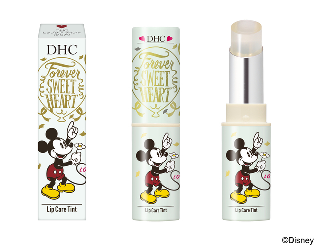 「DHC リップケア ティント」（クリア）［ミッキー］　大人可愛いパッケージデザインに注目!