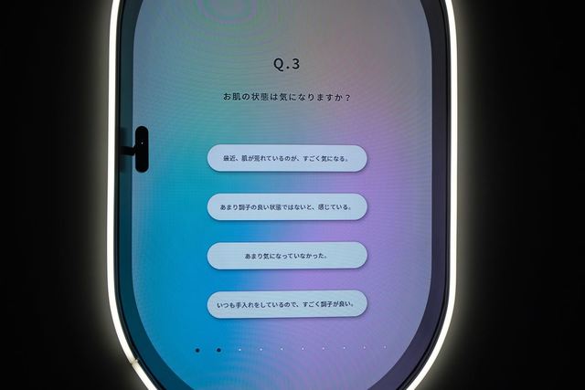 「NAKED PHYTOTHERAPY」質問画面