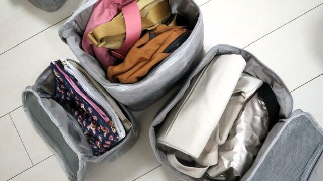 【ワークマン パラフィン帆布スタッキングストレージ 5点セット】バッグやポーチ類もまとめられて便利！