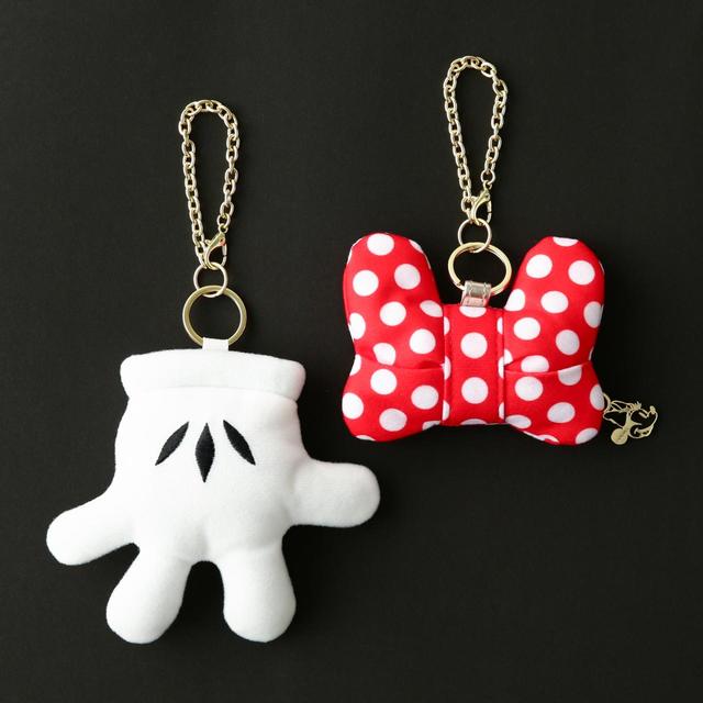 ディズニー バッグチャームエコバッグ ハンド＆リボン各：2,000円（税込）