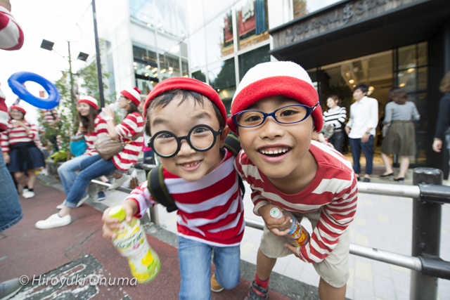 街中がウォーリーだらけ！ 過去のイベントの模様