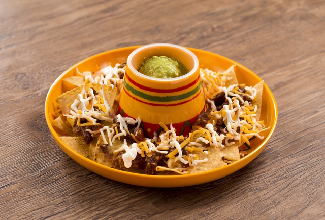 ナチョス、チリコンカン＆サワークリーム