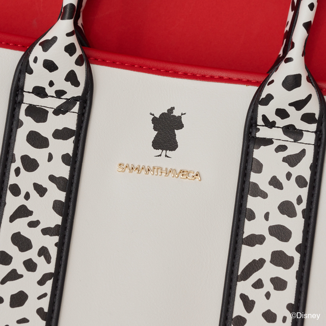 ハンドバッグ ¥22,000|サマンサベガ ディズニーヴィランズ「クルエラ」コレクション