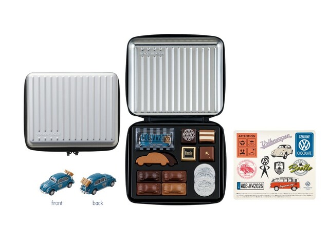「【NEW】Travel Beetle -トラベルビートル-」＜価格：3,780円（税込）＞【モロゾフの2026年バレンタインは、愛されるデザインの「Beetle」！遊び心たっぷりの新商品やラインナップをご紹介！】