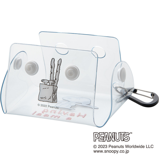 「クリアマルチケース SS（スヌーピー yumyum）」699円（税込）