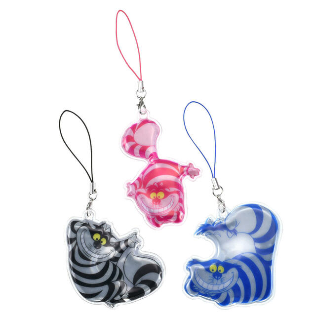 チェシャ猫 シークレットストラップ リフレクター ライトアップ CHESHIRE CAT 700円