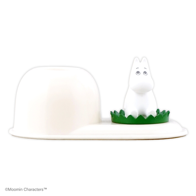 【ムーミン 歯ブラシスタンド】こちらもミニフィギュア付き！