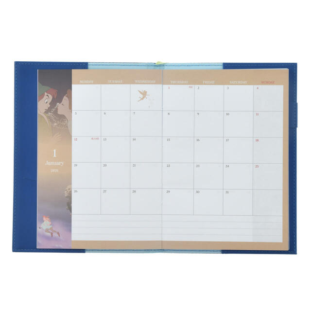 ピーター・パン 手帳・スケジュール帳 B6 型押し CALENDAR&ORGANIZER 2026 2,800円